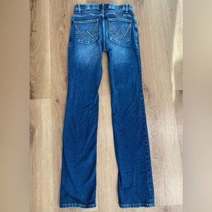 Wrangler Women's Boot Cut Jeans in Deep Blue